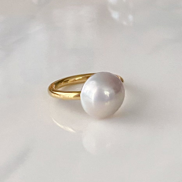 mabe pearl ring セミオーダー - hikari pearl.