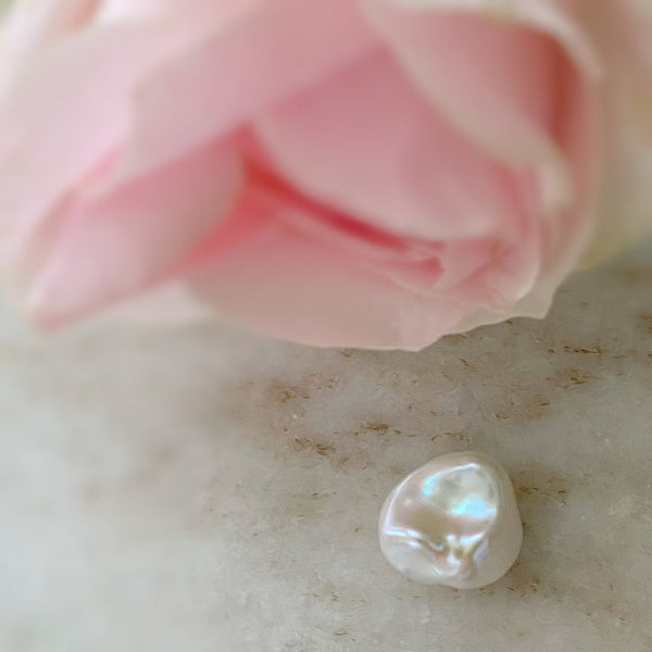 一点もの petal  pearl ring  No.11 - hikari pearl.