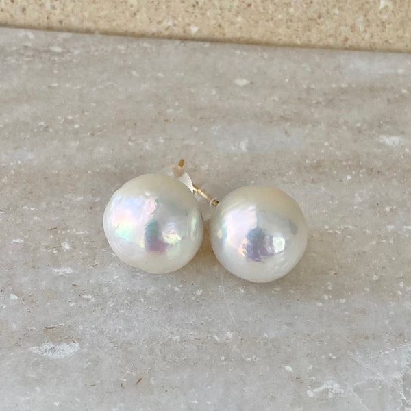 一点もの baroque  pearl nude ピアス イヤリング  - hikari pearl.