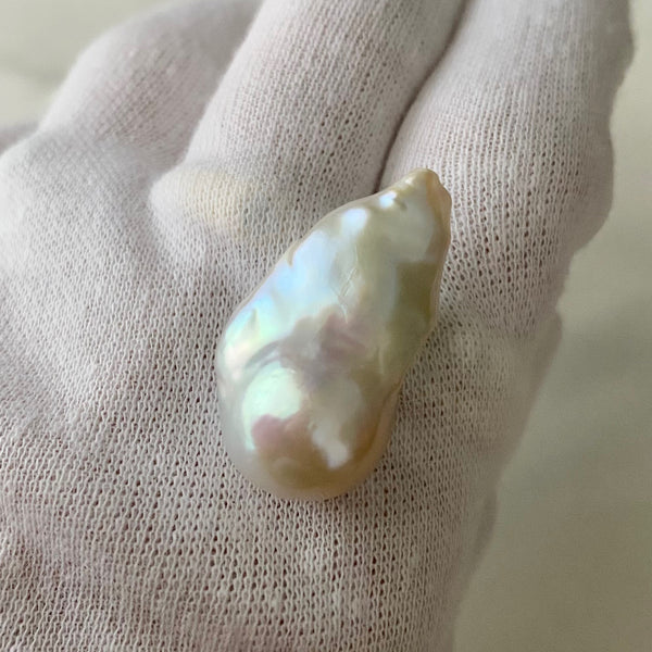 一点もの oyster baroque  pearl リング c - hikari pearl.