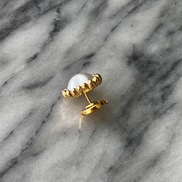 一点もの coeur mabe  pearl pin brooch perle - hikari pearl.