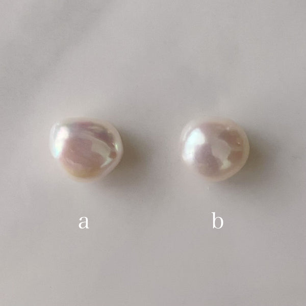 semi baroque white ring セミオーダー - hikari pearl.