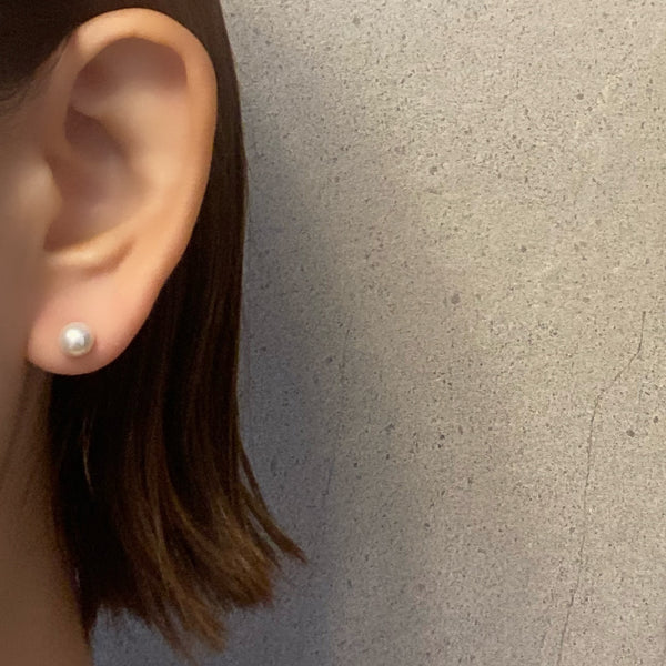 Fresh water  pearl asymmetry イヤーカフ ピアス イヤリング - hikari pearl.