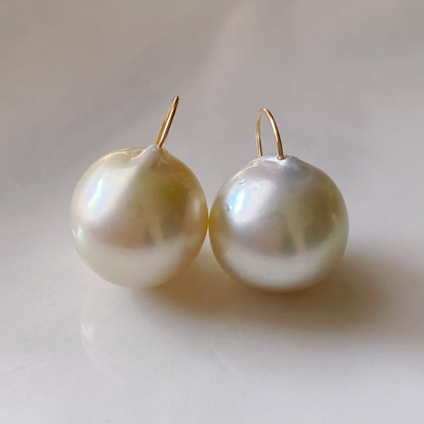 一点もの k18 south sea pearl  ピアス