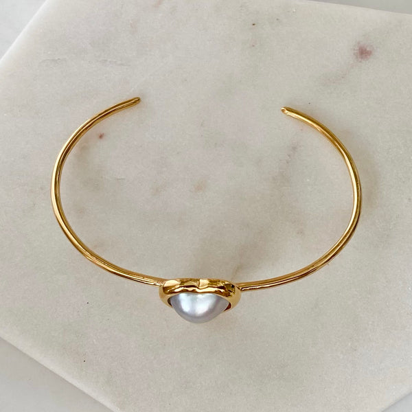 一点もの coeur motif  pearl bangle ブレスレット - hikari pearl.