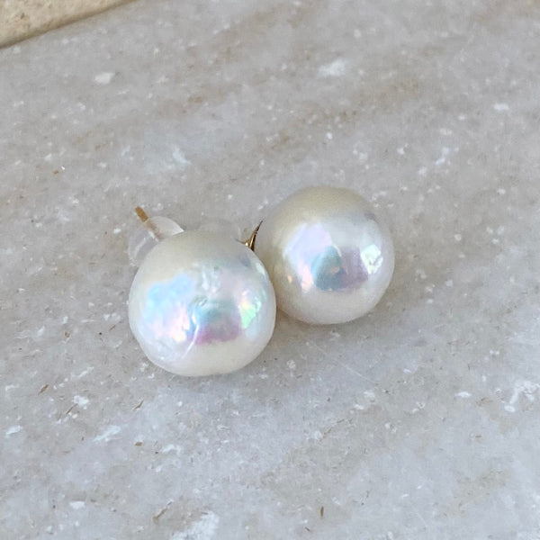 一点もの baroque  pearl nude ピアス イヤリング  - hikari pearl.