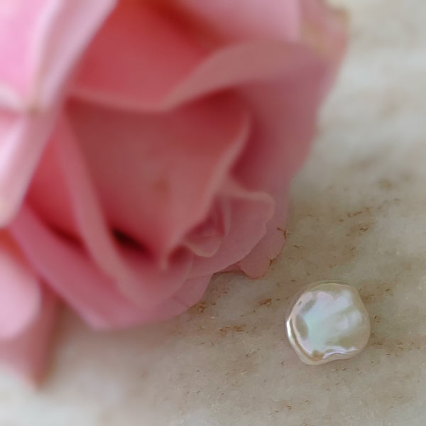 一点もの petal  pearl ring  No.9 - hikari pearl.