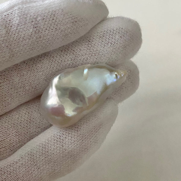一点もの oyster baroque  pearl リング c - hikari pearl.