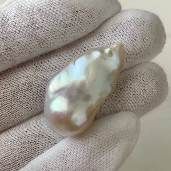 一点もの oyster baroque  pearl リング c - hikari pearl.