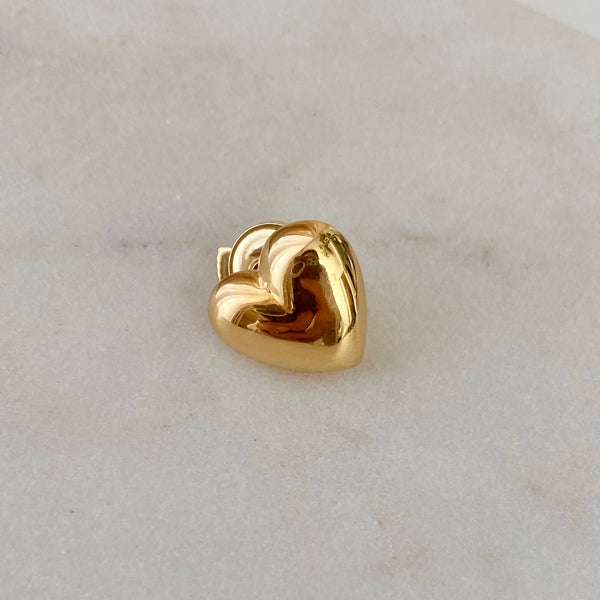 coeur motif  pin brooch - hikari pearl.