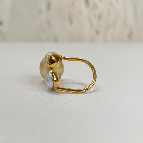 一点もの south sea natural akoya pearl ring No.30 - hikari pearl.