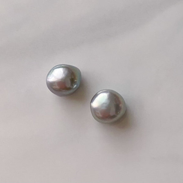 semi baroque gray ring セミオーダー - hikari pearl.