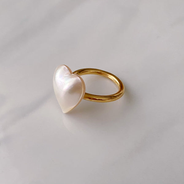 mabe coeur pearl ring セミオーダー
