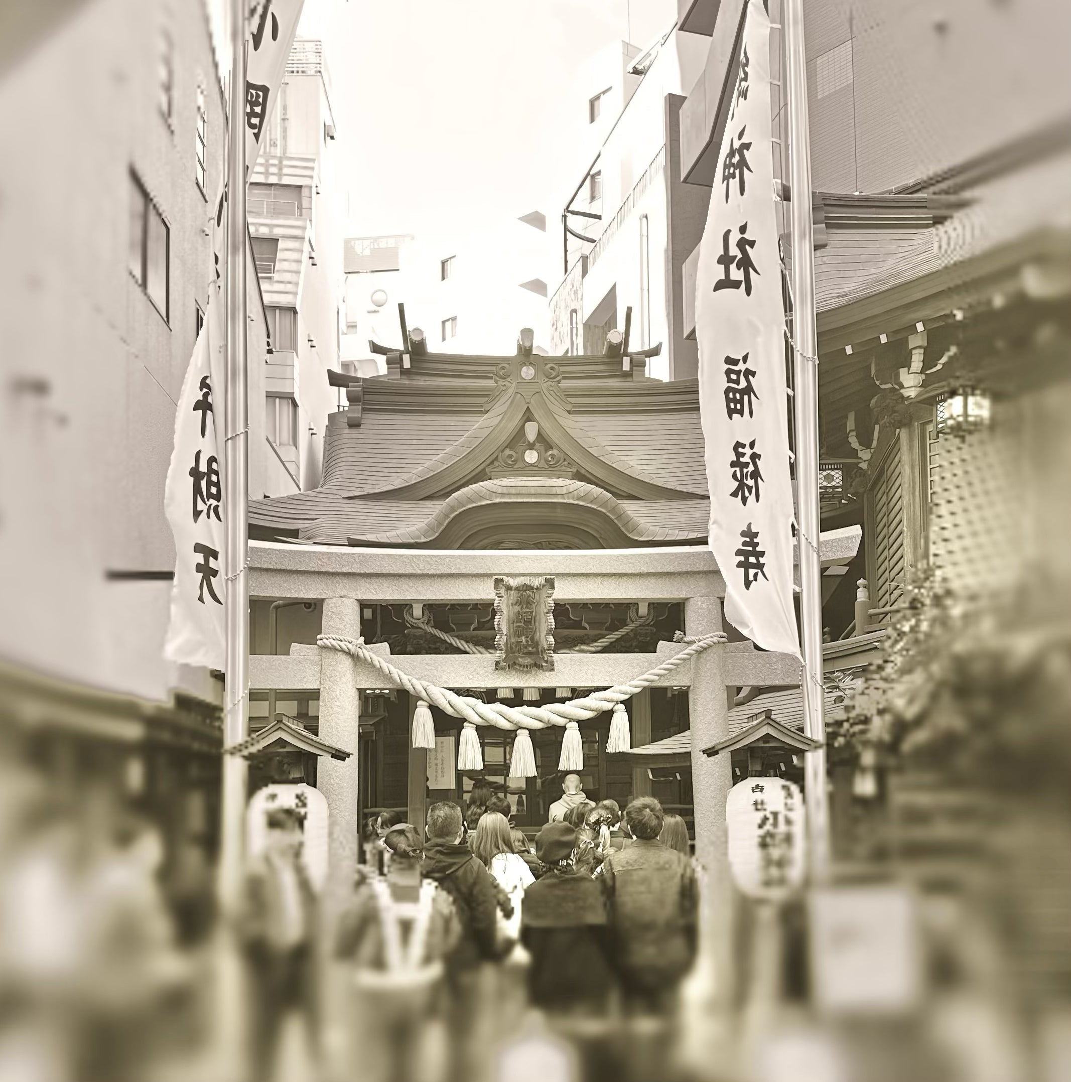 導かれるように訪れた日、小網神社にて⛩🐉