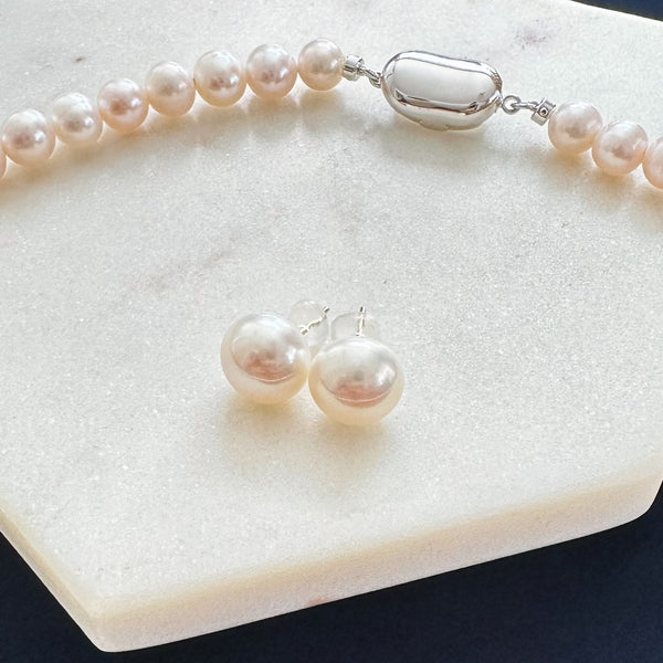 freshwater pearl necklace 40cm