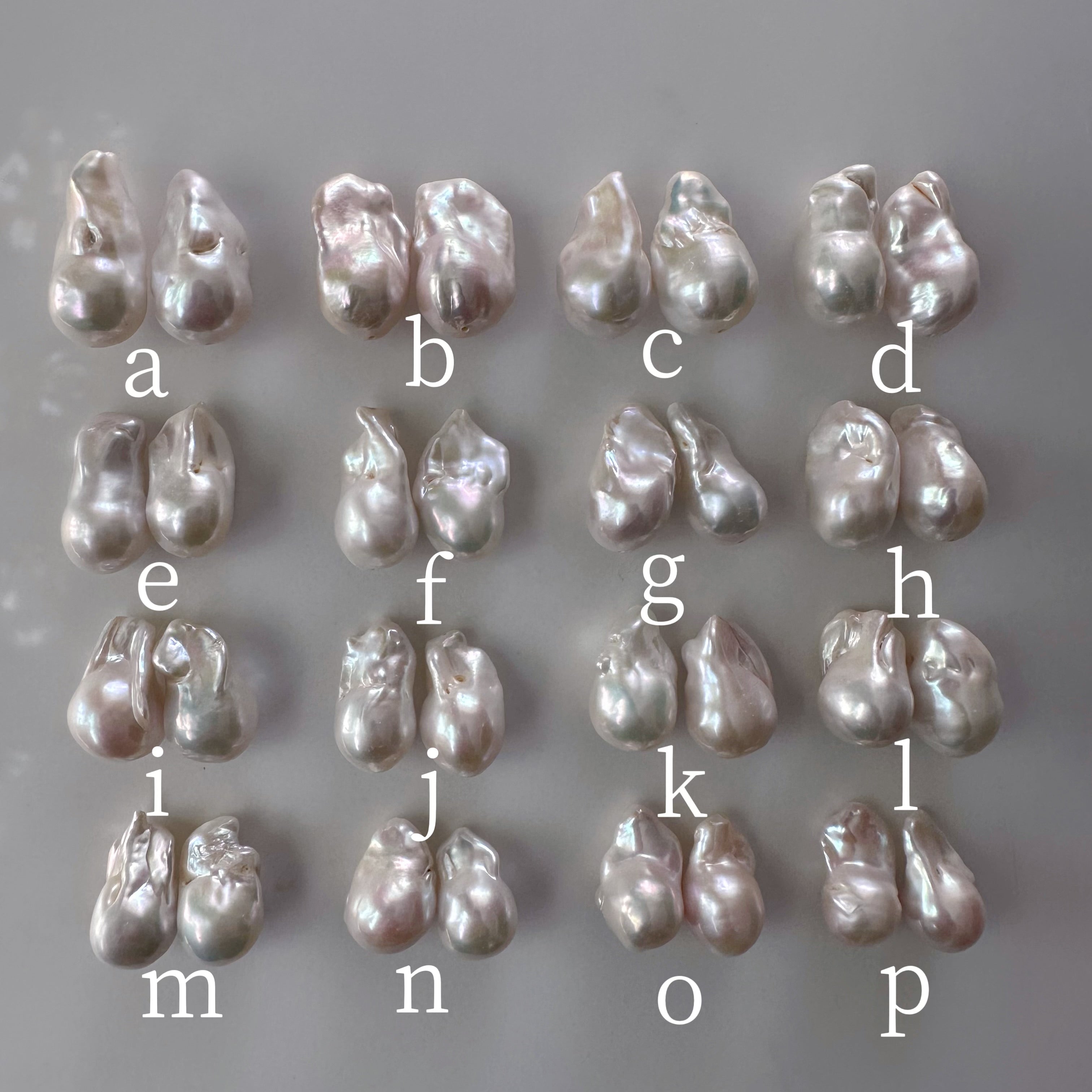 "lisianthus リシアンサス" バロックパール　ロングピアス　イヤリング　wedding baroque - hikari pearl.