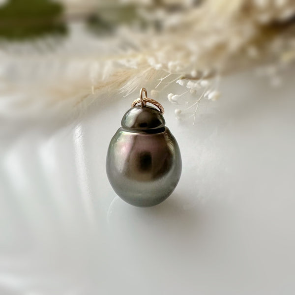 一点もの　baroque tahiti  pearl  pendant top ネックレス