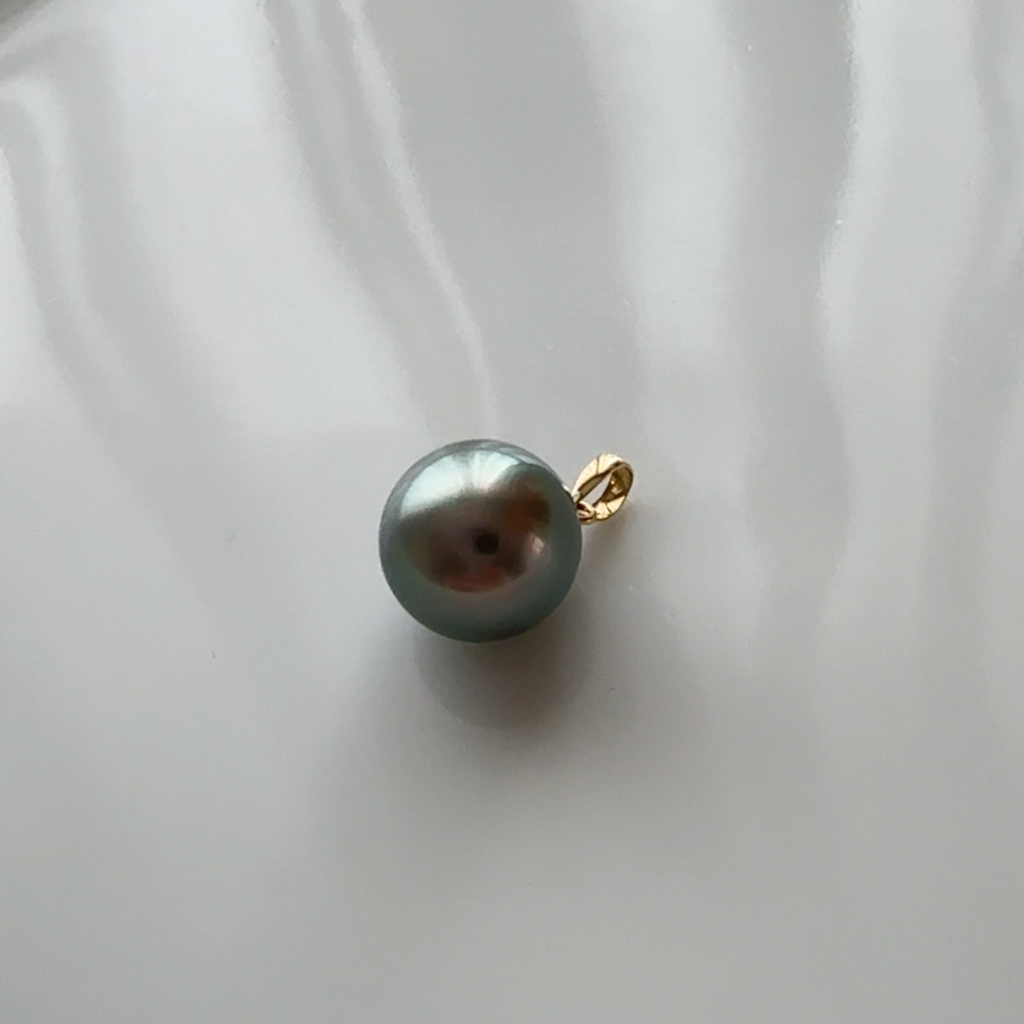 "christmas rose クリスマスローズ" Tahiti   pearl ペンダントトップ - hikari pearl.