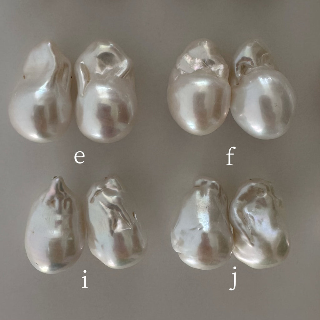 dot oyster baroque  pearl  ピアス　イヤリング - hikari pearl.