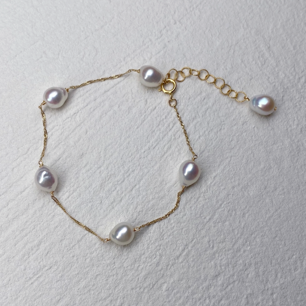 k10 teardrop station ブレスレット - hikari pearl.