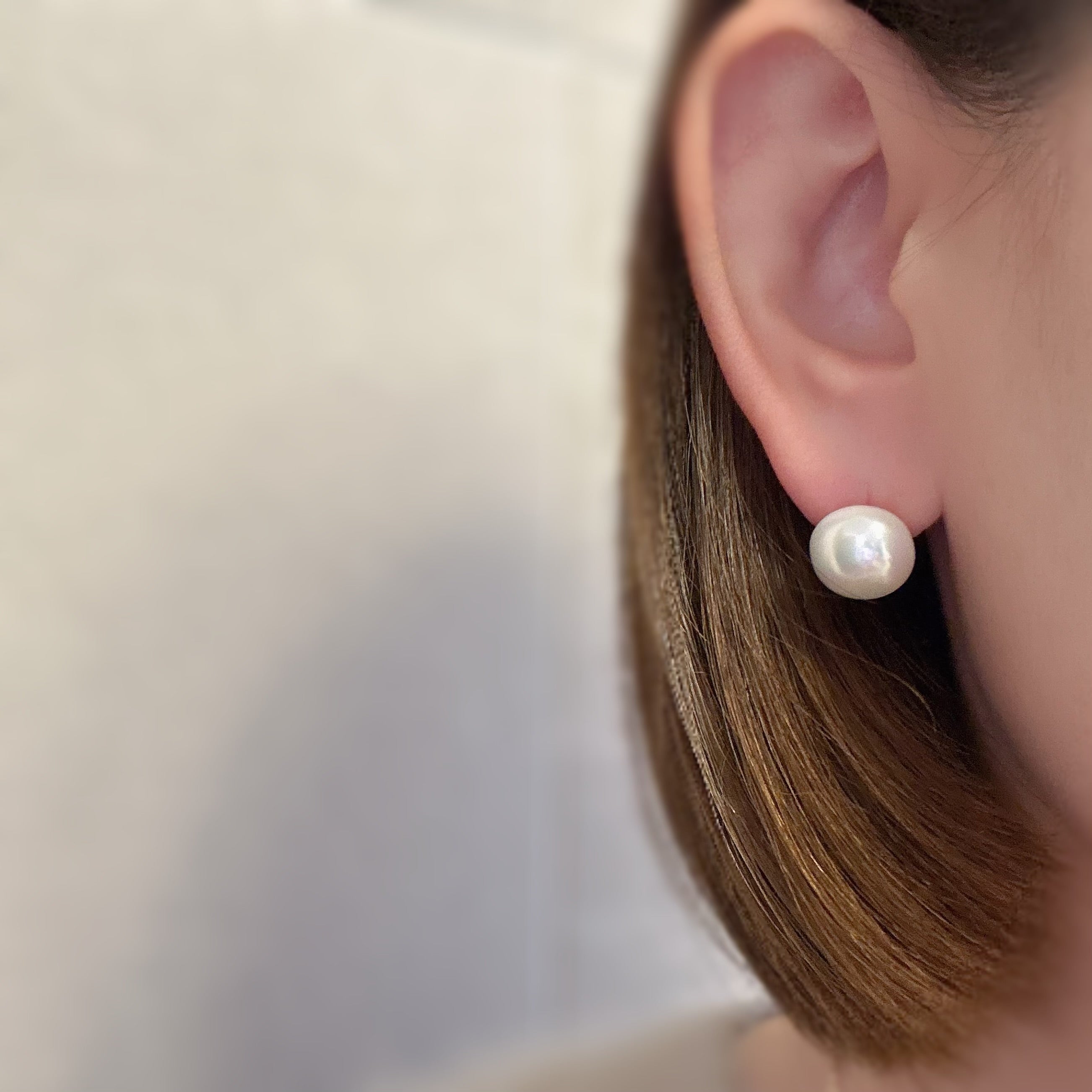 "Duo Pearl デュオパール"  k10 バロックパール　ピアス　キャッチ