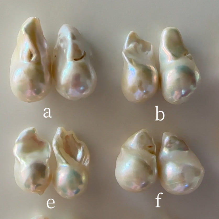 "madonna lily マドンナリリー"     ピアス　イヤリング　wedding oyster baroque  pearl