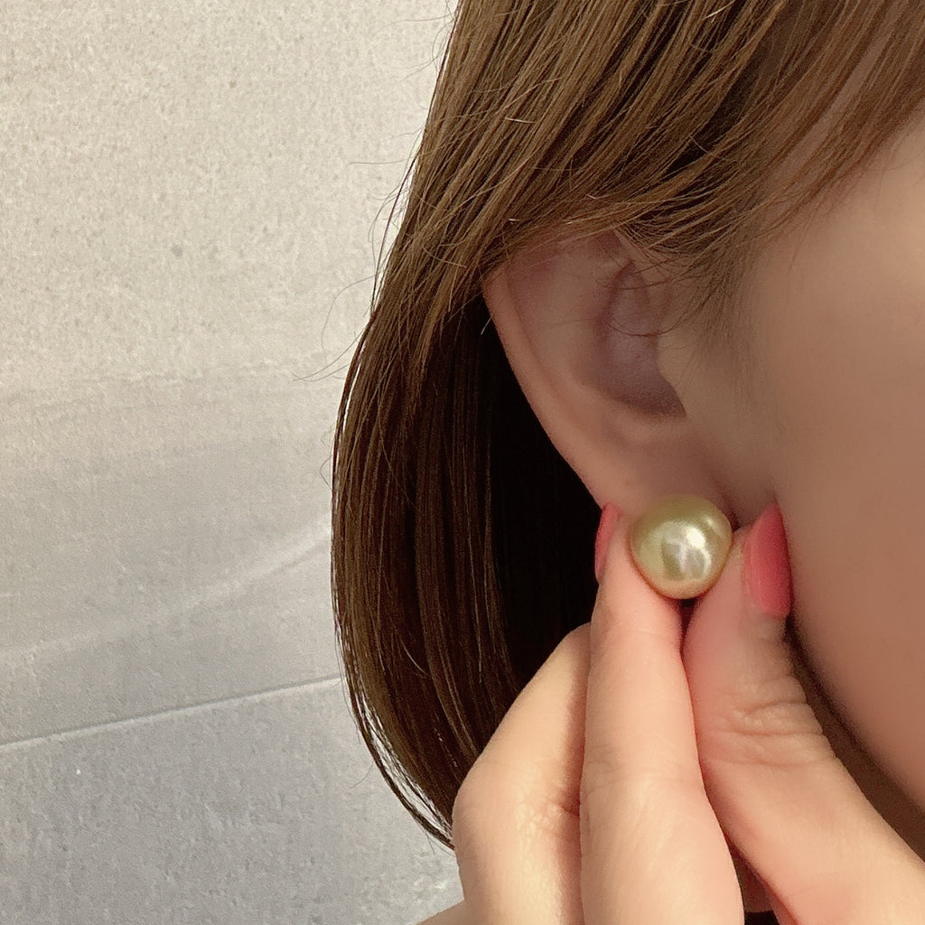 一点もの　k18 South Sea pearl gold - hikari pearl.