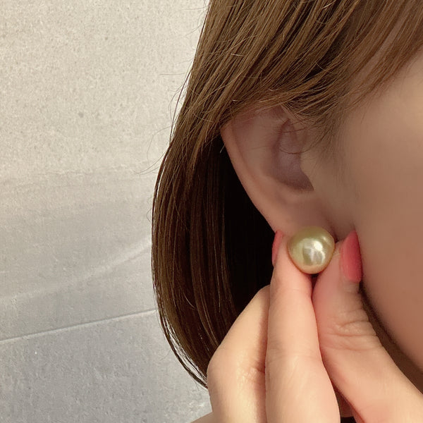 一点もの　k18 South Sea pearl gold