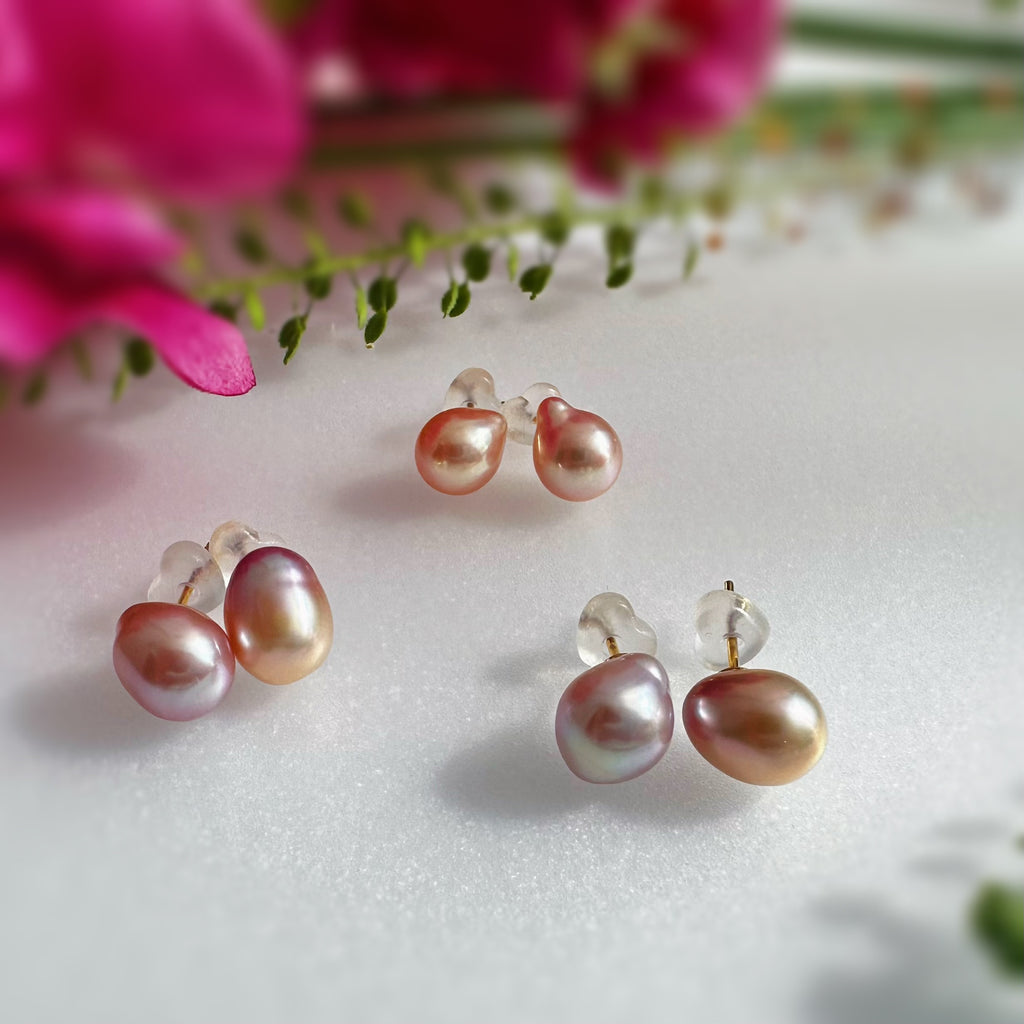 "tulip チューリップ"   ピアス　イヤリング - hikari pearl.