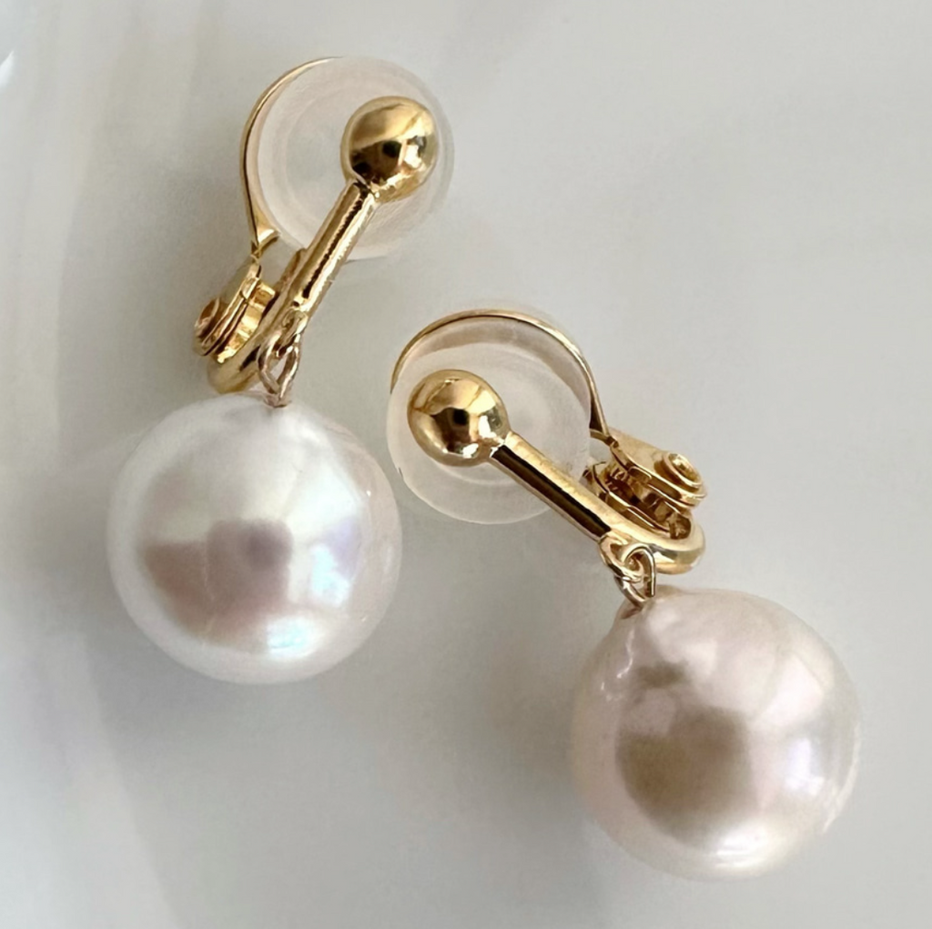 "Luxe Dropリュクス・ドロップ"
　ティアドロップパール　ピアス　イヤリング