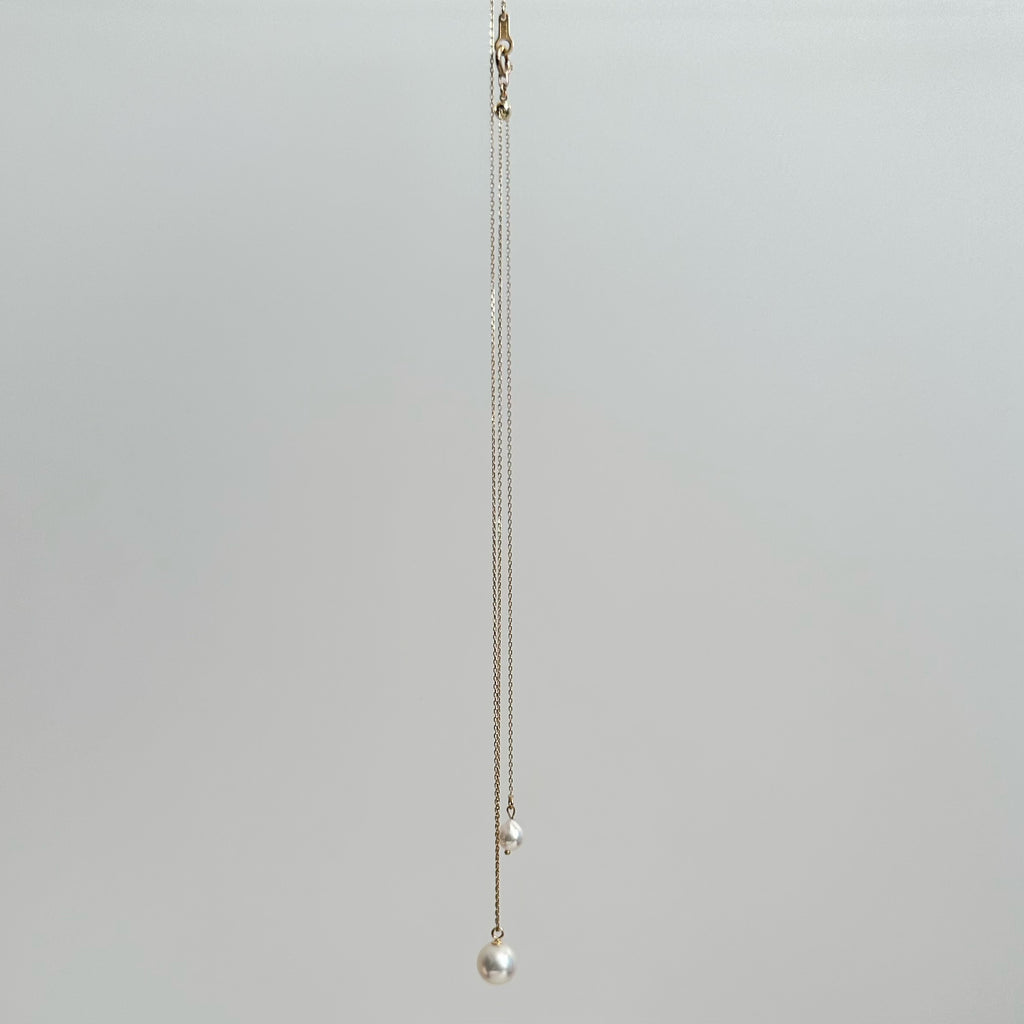 "mum マム"  single pearl necklace set - hikari pearl.