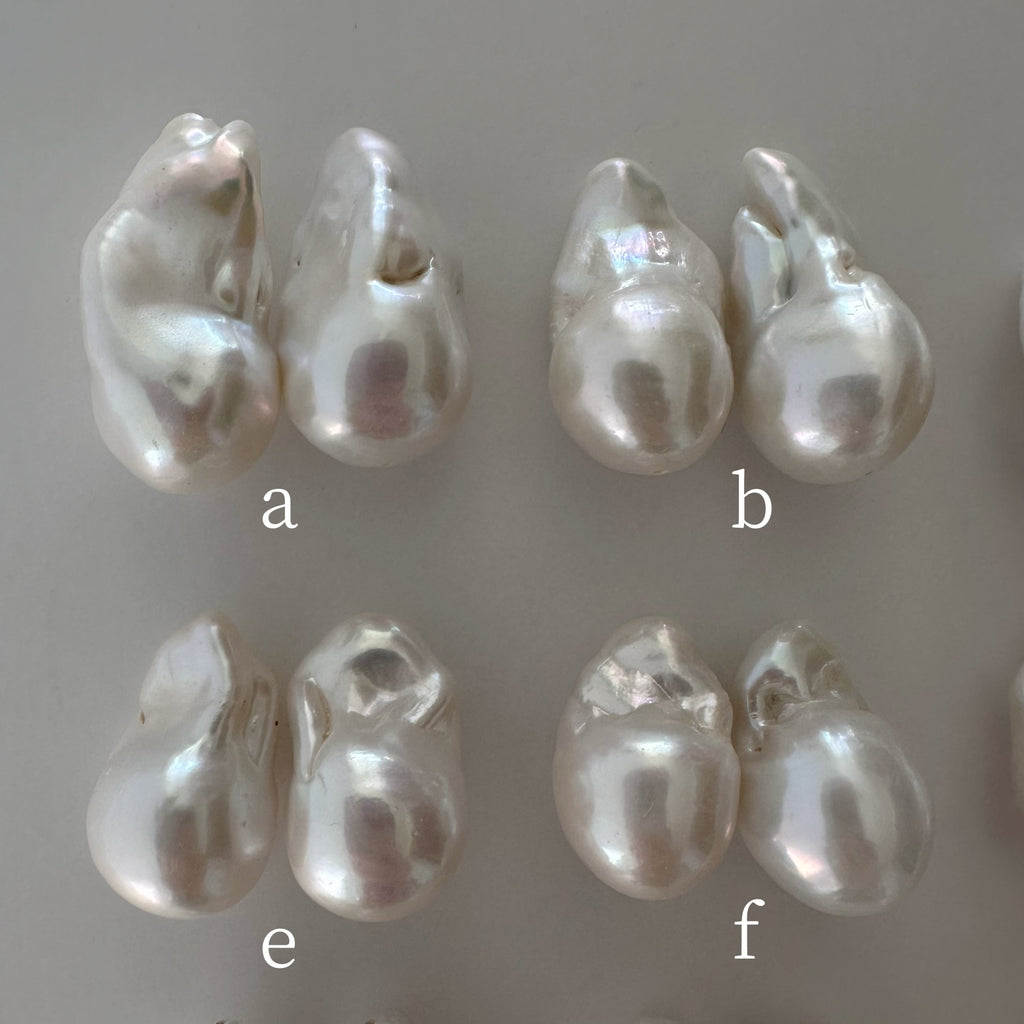 dot oyster baroque  pearl  ピアス　イヤリング - hikari pearl.