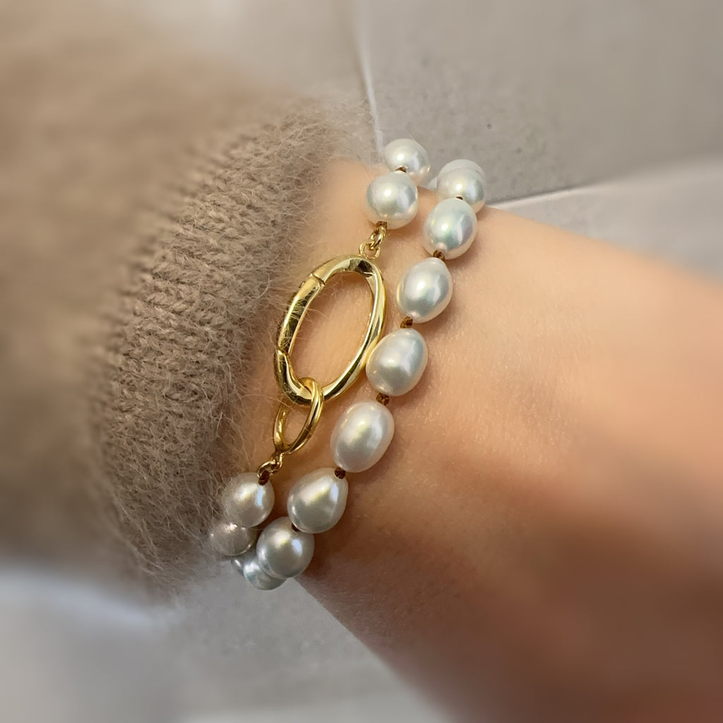 "Ligne Pearl リーニュ パール"  ネックレス　35cm