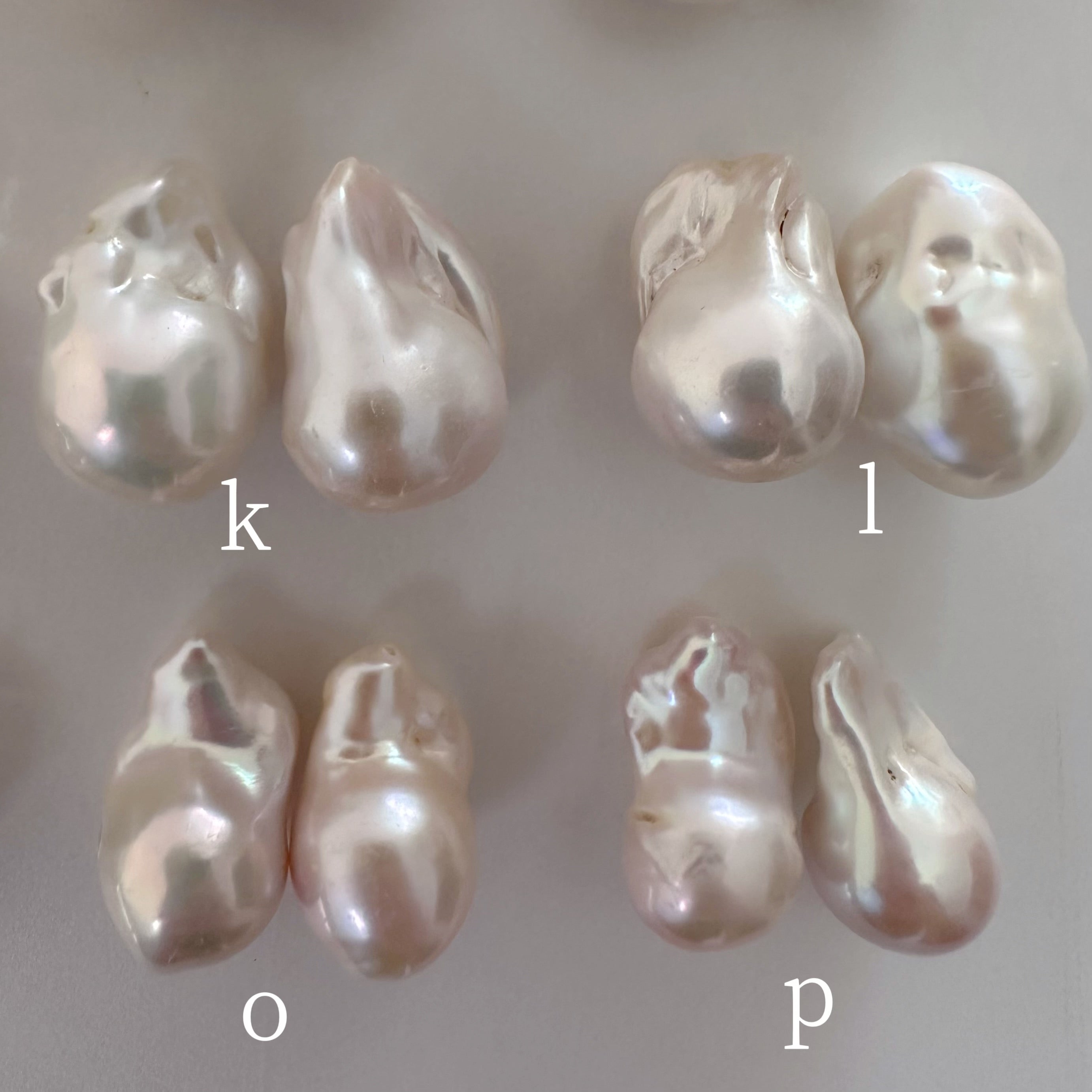 "lisianthus リシアンサス" バロックパール　ロングピアス　イヤリング　wedding baroque - hikari pearl.