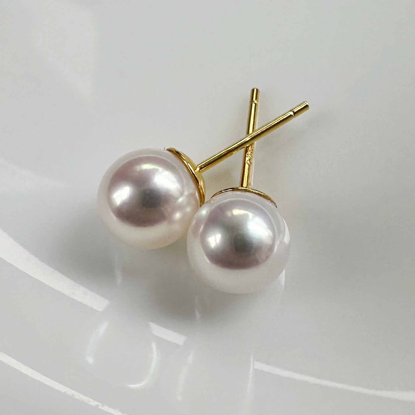 "mum マム"  single pearl necklace set - hikari pearl.