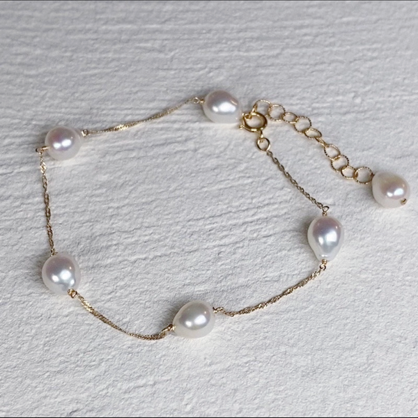 k10 teardrop station ブレスレット - hikari pearl.