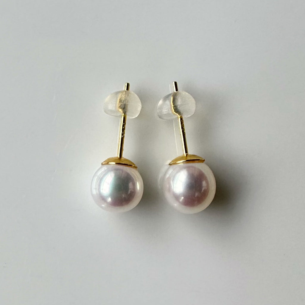 "mum マム"  single pearl necklace set - hikari pearl.