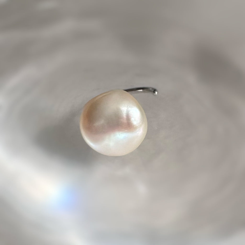 Baroque Fresh water white イヤーカフ - hikari pearl.