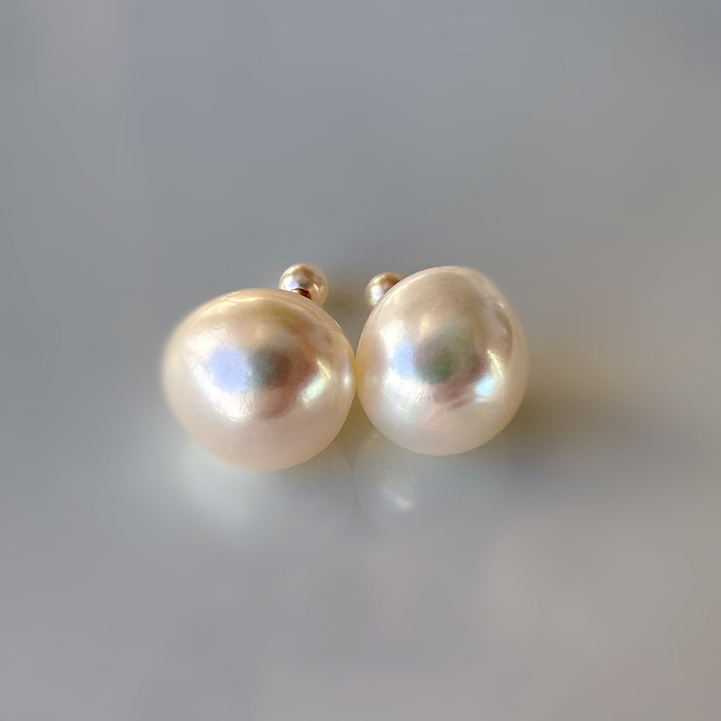 "Duo Pearl デュオパール"  k10 バロックパール　ピアス　キャッチ