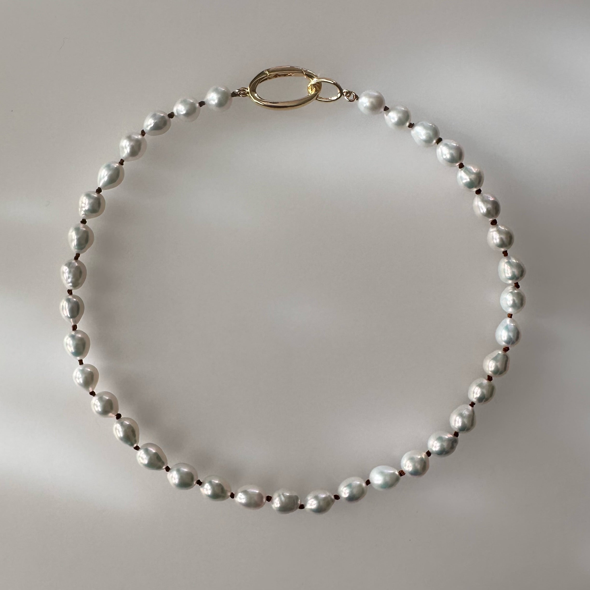 "Ligne Pearl リーニュ パール"  ネックレス　35cm