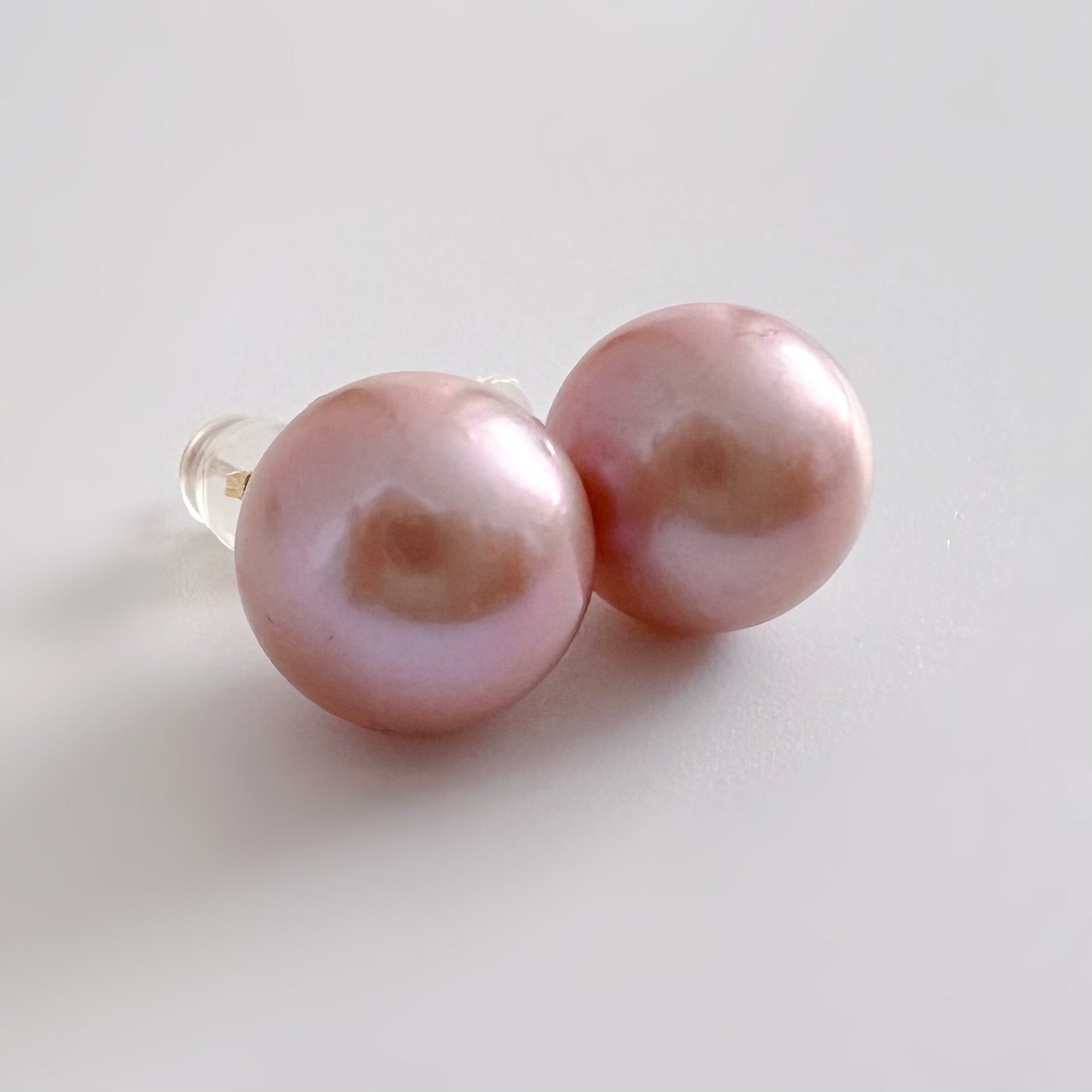 一点もの　k18  pink  pearl 13mm SAKURA - hikari pearl.