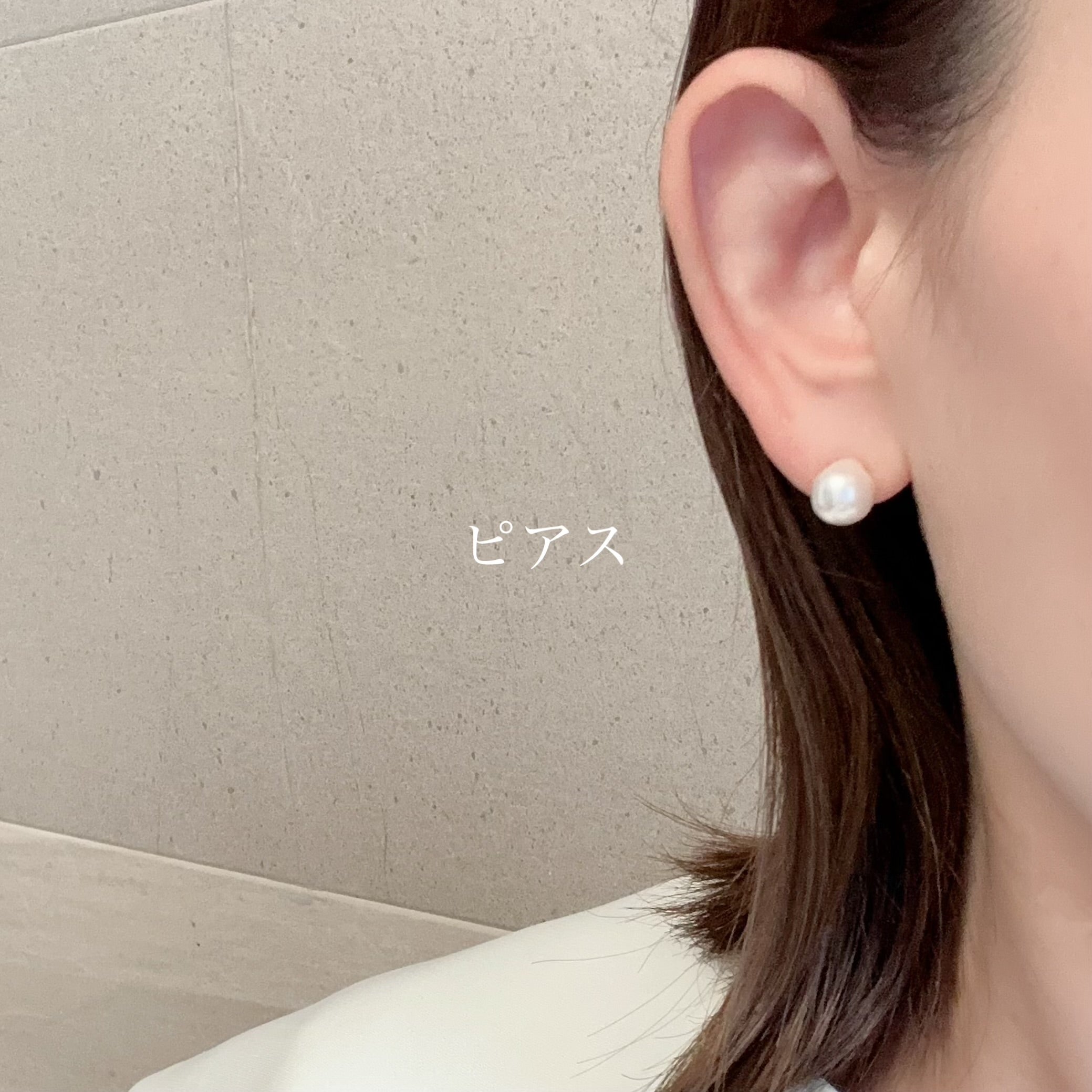 "snowdrop スノードロップ"   ピアス　イヤリング　nude - hikari pearl.