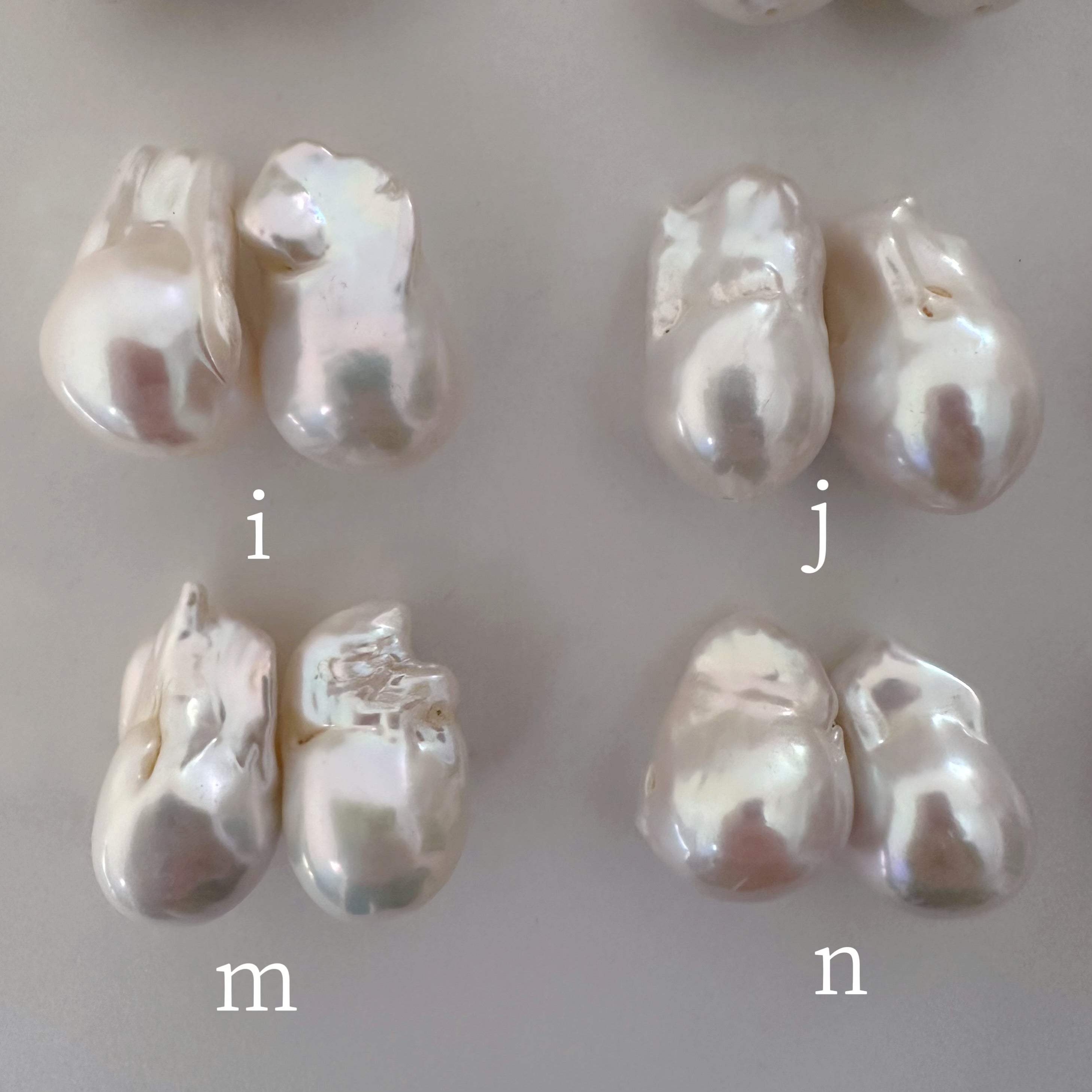 "lisianthus リシアンサス" バロックパール　ロングピアス　イヤリング　wedding baroque - hikari pearl.