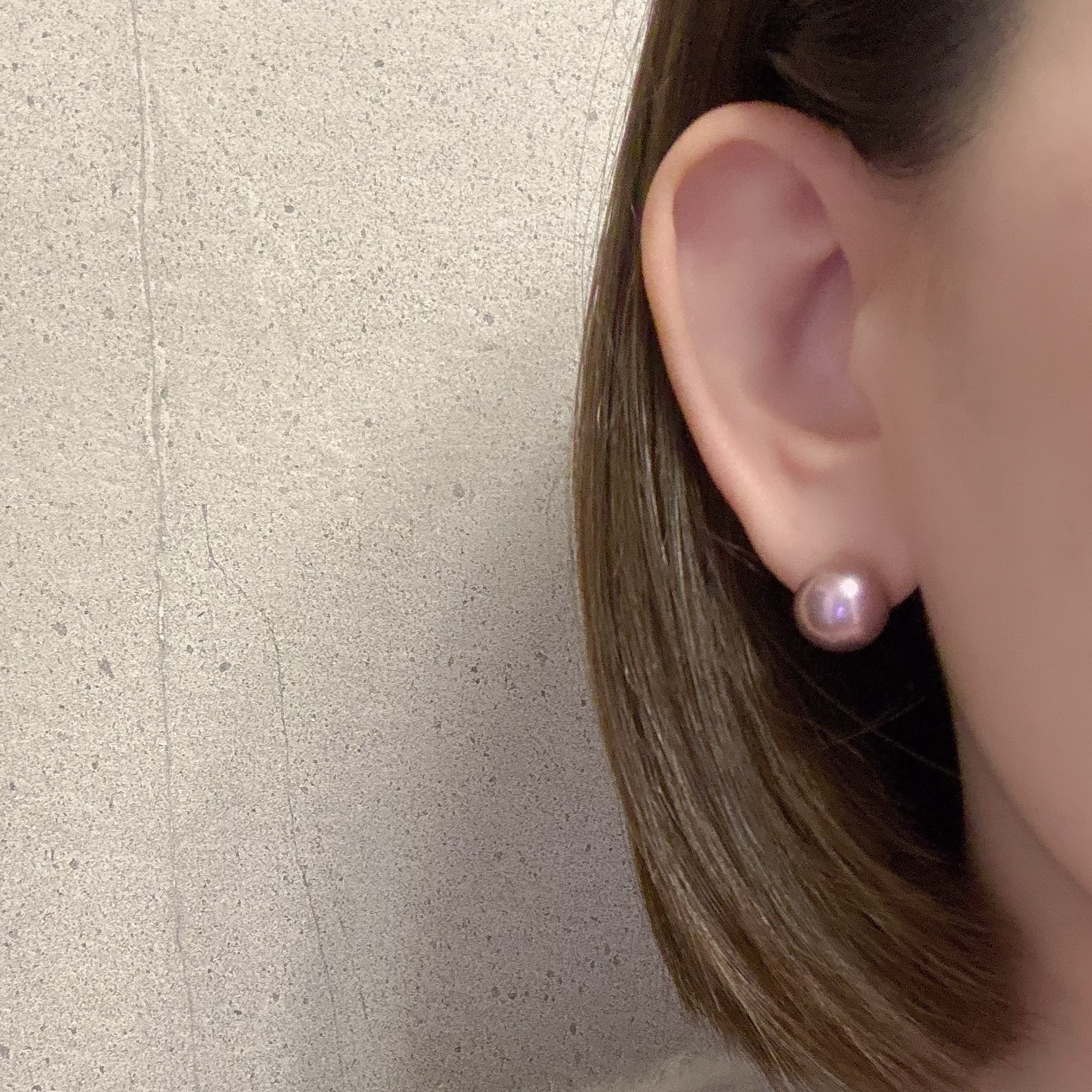 "Lavande Lumière ラヴァンド・ルミエール" パープル　パール　一点もの