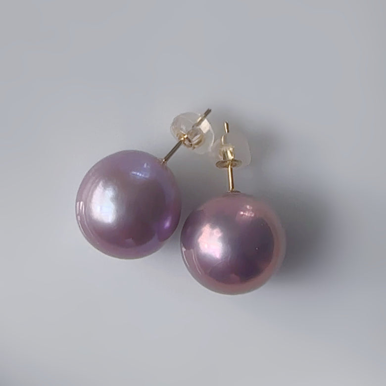 "Lavande Lumière ラヴァンド・ルミエール" パープル　パール　一点もの