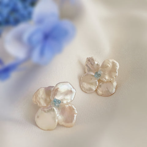 Hydrangea wedding ピアス　イヤリング