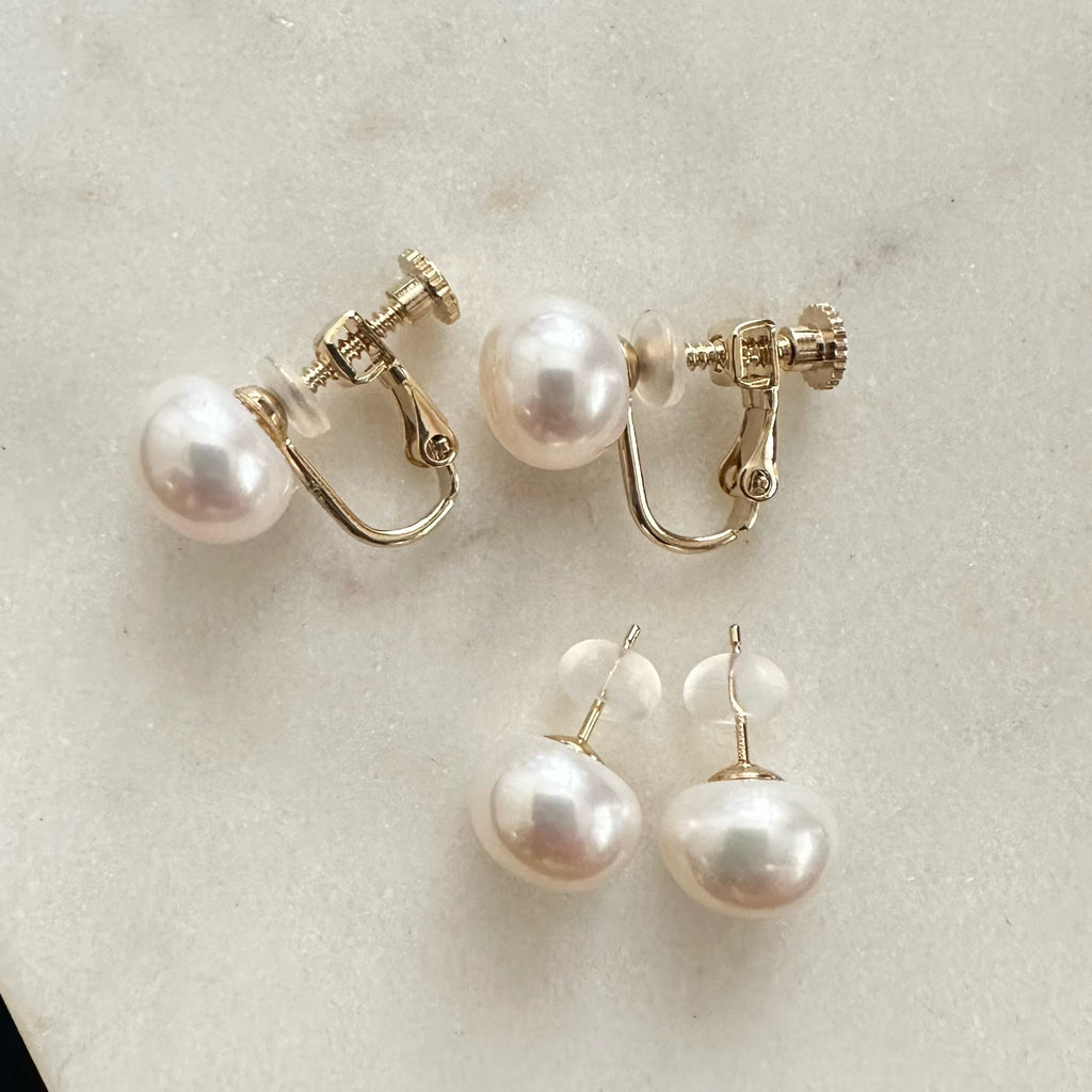 tear drop long necklace ピアス  イヤリング　SET - hikari pearl.