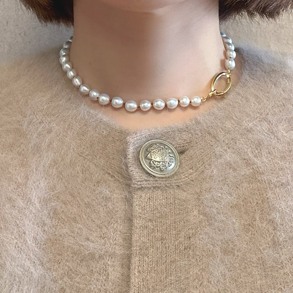 "Ligne Pearl リーニュ パール"  ネックレス　35cm