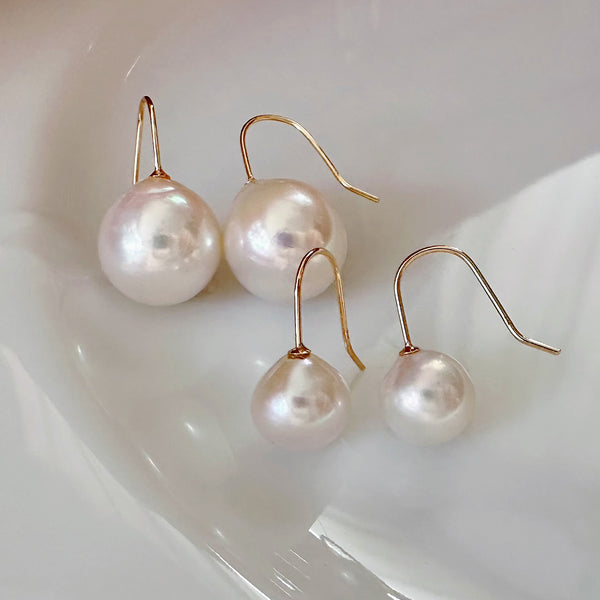 k10 k18  teardrop   nudeピアス - hikari pearl.