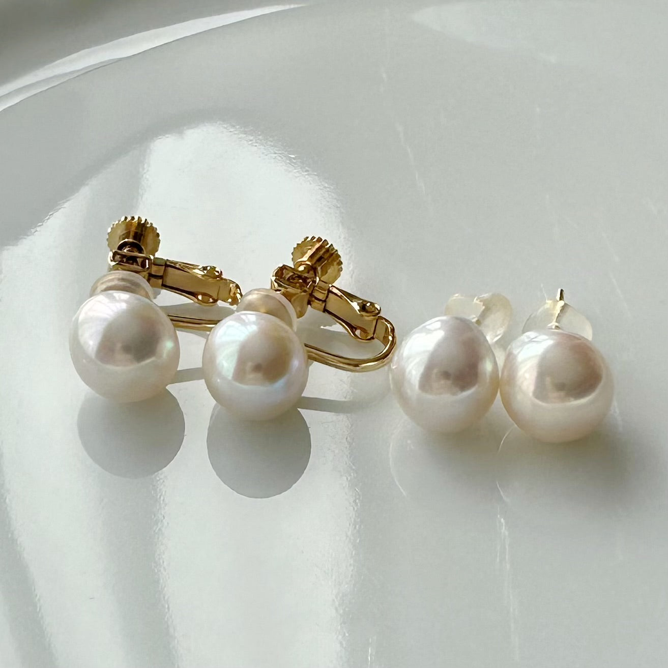 "snowdrop スノードロップ"   ピアス　イヤリング　nude - hikari pearl.